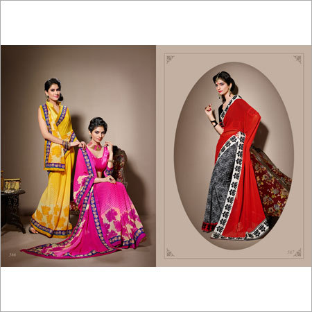 Womens Printed Sarees