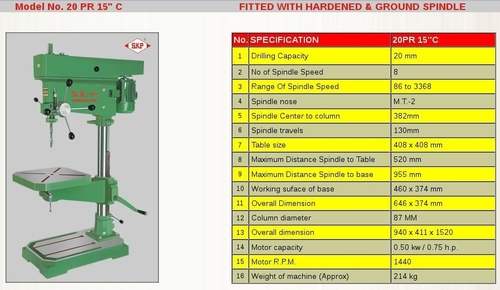 Automatic Industrial Drill Machine