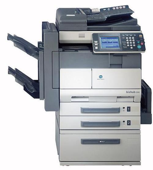 Used Copier Minolta Bh 350 - Gray, 600x600 Dpi, 35 A4 Cpm | Multifunction, Network Ready, Compact Design