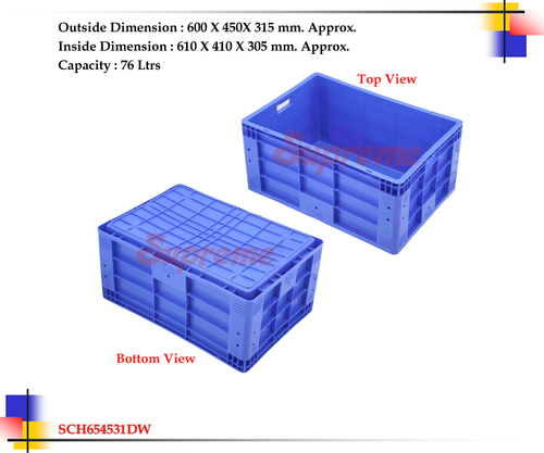 DOUBLE WALL CRATE 650*450*315