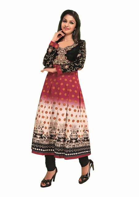 ISHIN Cotton Tussar Multicolor kurti