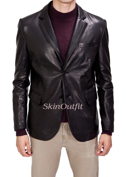 Leather Coat for Men