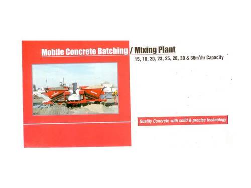 mobile concrete batching plant