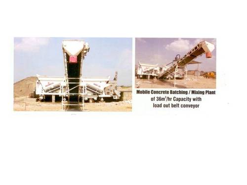 mobile mixing plant