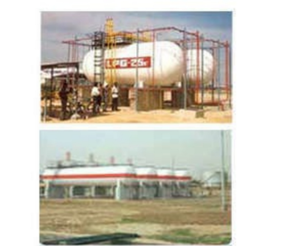 Lpg-Propane-Ammonia Bulk Storage Installation - Application: Chemicals/Oils