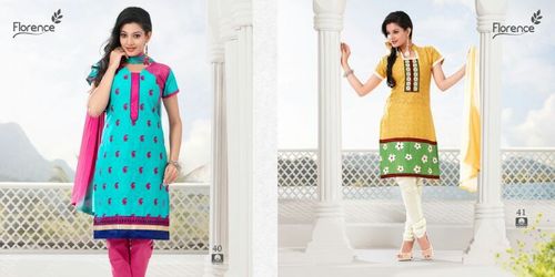 Cotton printed suits