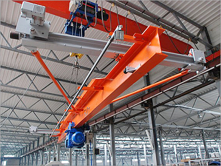 Underslung Single Girder Overhead Travelling Crane
