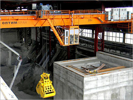 Overhead Travelling Cranes With a Grapple
