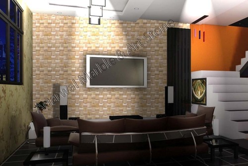 3D Natural Stone Mosaic Tile