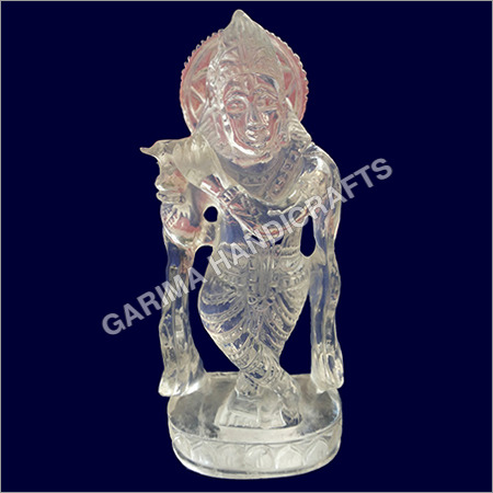 Crystal Krishna Statue
