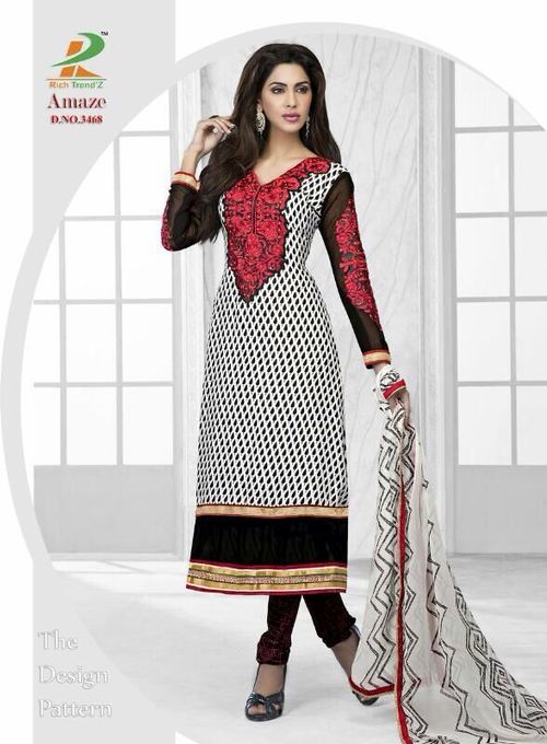 Punjabi Unstiched Crape Suits