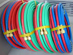 Welding Hose Pipe - PVC, 2-4 Inch, 50-100 Meter, Red, Green, Blue | High Durability, Burst Resistance, Highly Flexible, Leakage Proof
