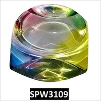 Rasper - Designer Glass Paper Weight | Transparent, Ideal For Personal And Corporate Use, Lightweight 0.75 Grams