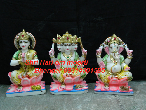 Marble Shiv Parivar Statue