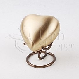 Classic Bronze Brass Token Cremation Urn