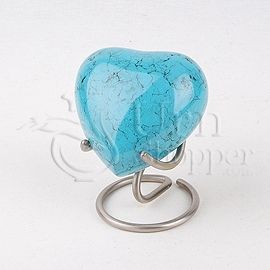 Glenwood Blue Marble Heart