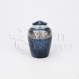 Blaue Flamme Token Cremation Urn