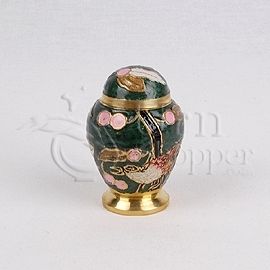 Alpine II Brass Token Cremation Urn