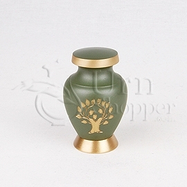 Aria Tree of Life Brass Token Cremation Urn