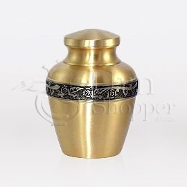 Avalon Series Bronze Brass Token Cremation Urn