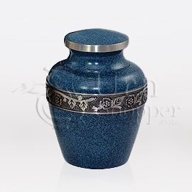 Avalon Series Evening Brass Token Cremation Urn