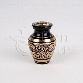 Biarritz II Brass Token Cremation Urn