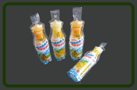 Bottle Shape Stand Bags
