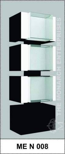Modular Furniture - Wood and Glass, Variable Dimensions, Black | Easy Assembly, Customizable, Space Saving, Versatile Durable