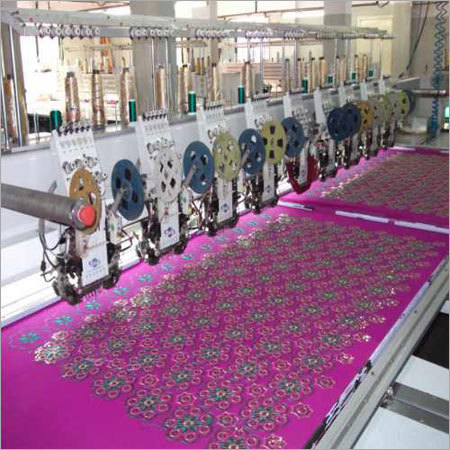 High Speed Embroidery Machine