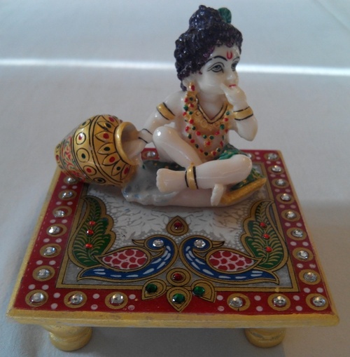 Fiber Laddu Gopal Statue