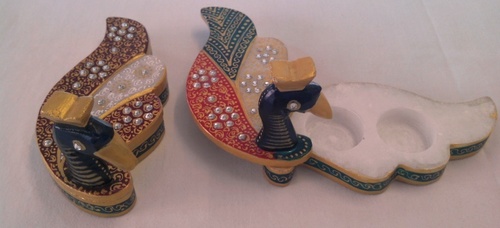 Peacock Sindoor Holder