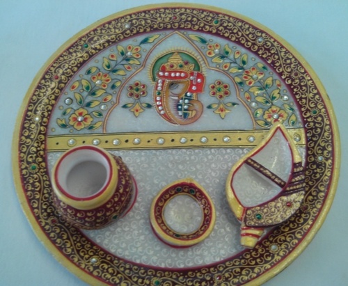 Designer Pooja Thali