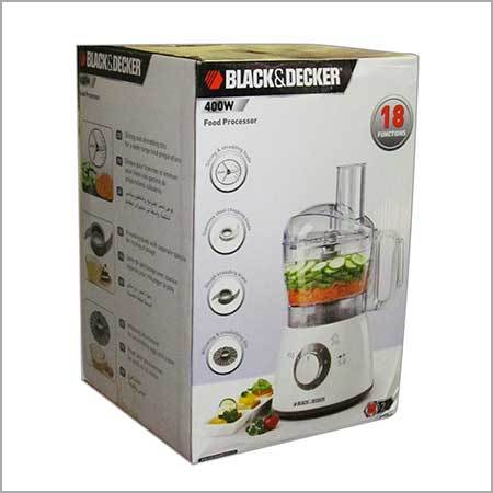 Food Processor - Plastic & Metal, 10x10x12 Inches, 400W, 2 Speeds | Compact Design, Multiple Functions, Easy Cleaning