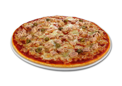 Frozen Halal Pizza "La mia casa" with Tuna