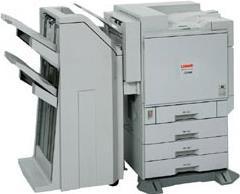 Used Copier Lanier LP 238C - Gray, 3100 Sheets, 28/38 ppm, 1200 dpi | Network Ready, Color Printing, Stapling, Hole Punching
