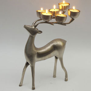 Stag Candle Holder