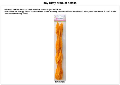 Bumpy pipe cleaners 