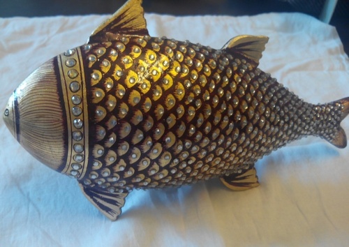 Floating Fish Statue