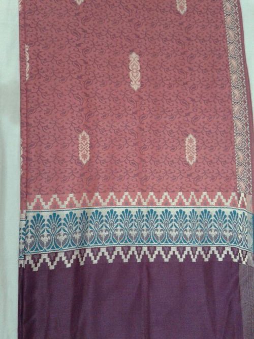 Plain Self Jacquard Shawl