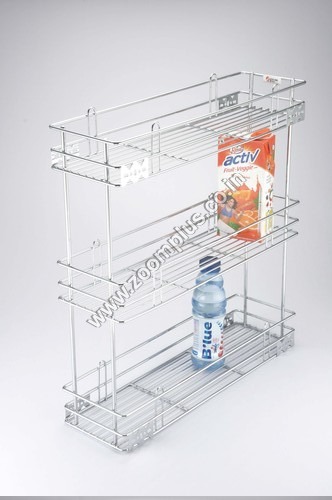 3 Tier Pull Out Bottle Basket