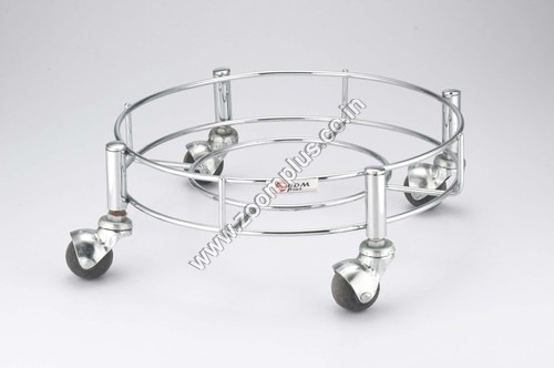 Stainless Steel Cylinder Trolley
