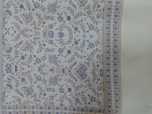 Light White Cotton Shawl