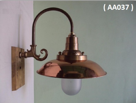 Brass Wall Lamp