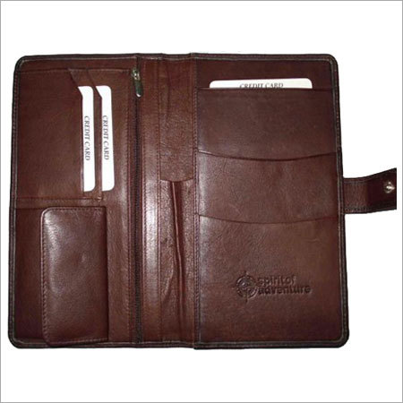 Ladies Leather Purse - Genuine Leather, Brown, Snap Closure | Soft Texture, Lightweight, 6-8 Card Slots, Cash Compartment