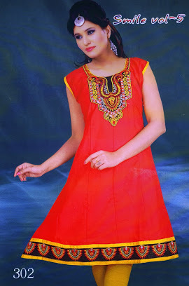 Designer Kurti Red Color - Cotton, 42-XL, Knee-Length | Embroidered, Sleeveless, Round Neck, Comfortable Fit