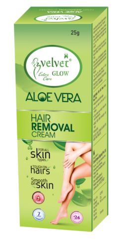 Velvet Glow Hair Removal Cream(AloeVera)