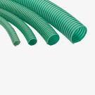 PVC Flexible Suction Hose - 2-4 Inch, 10-20 Meter Length, Green, 4 Foot Height | High Flexibility, Lightweight Design, Leak-Proof Performance