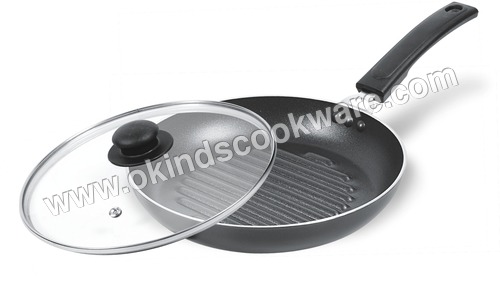 Grill Pan With Glass Lid