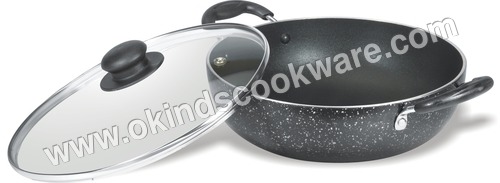 Non Stick Platinum Kadai