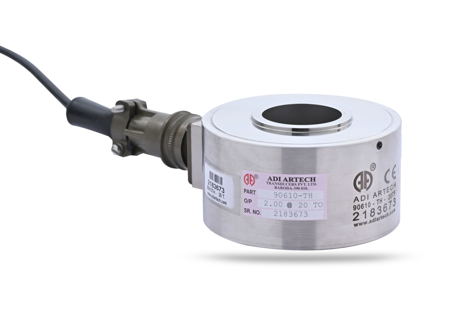 Fatigue Rated Through Hole Load Cell - Accuracy: 0.5% Fso  %